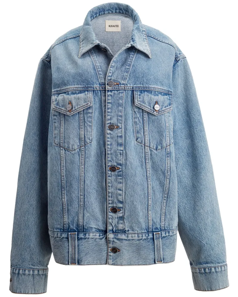 KHAITE Grizzo Jeansjacke Clear