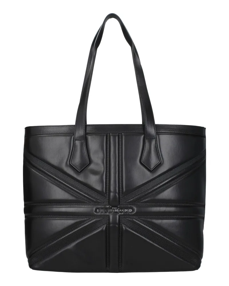 John Richmond Damens Umhängetaschen Polyurethan Schwarz -