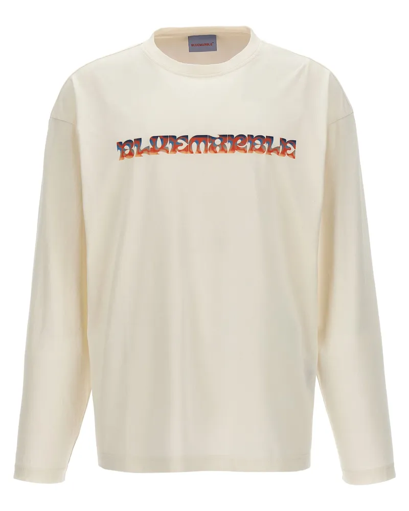 BLUEMARBLE trippy Blätter' T -Shirt White