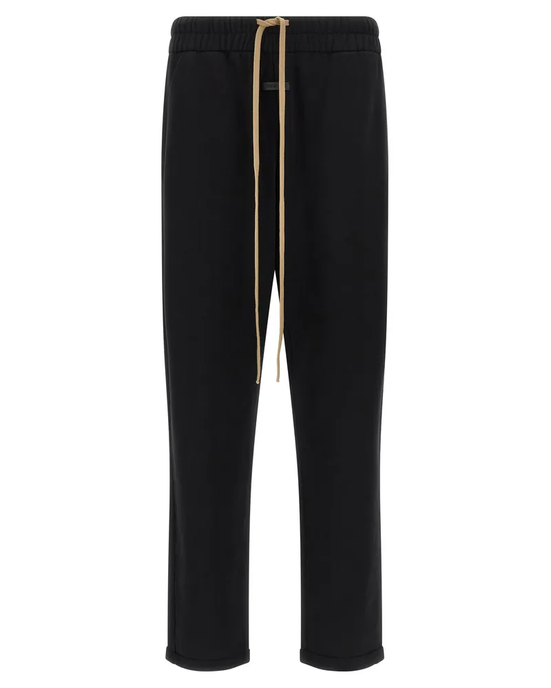 Fear of God Angst vor Gottes Baumwolljogger Black