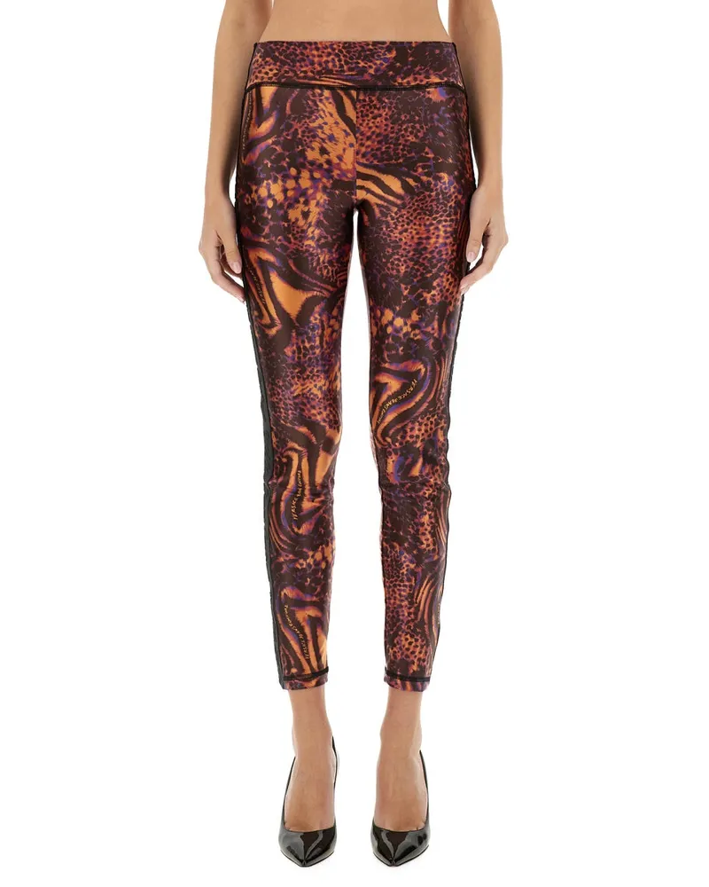 Versace Jeans Leggings mit Druck Multicolour