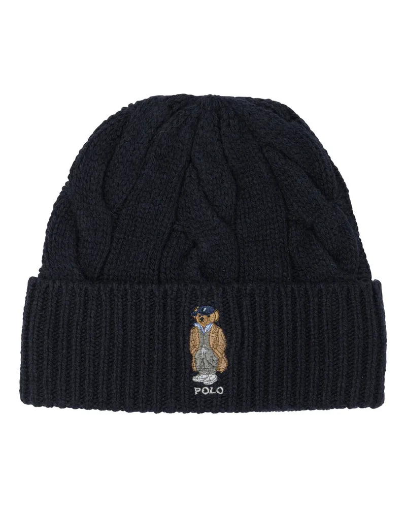 Ralph Lauren Polo Bear“ Mütze Blue