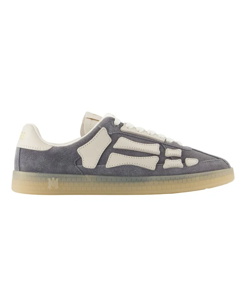 Amiri Pacific Bones Sneakers  Ledergrau Grey