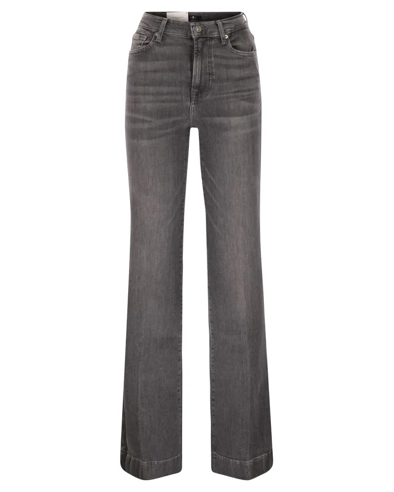 7 for all mankind 7 für alle Menschheit modernes Dojo Jeans Flair Fit fit Grey