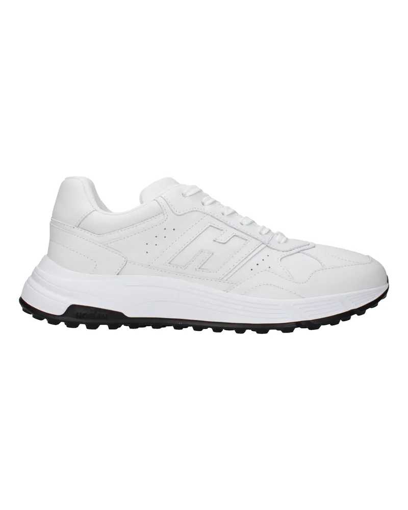 Hogan Hyperlight Sneakers Herrens Weißes Leder -