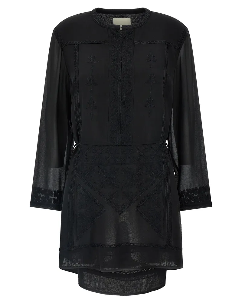 Isabel Marant Oaria' Kleid Black