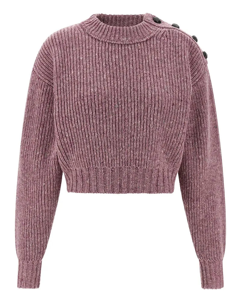 Chloé Donegal Wollpullover Pink