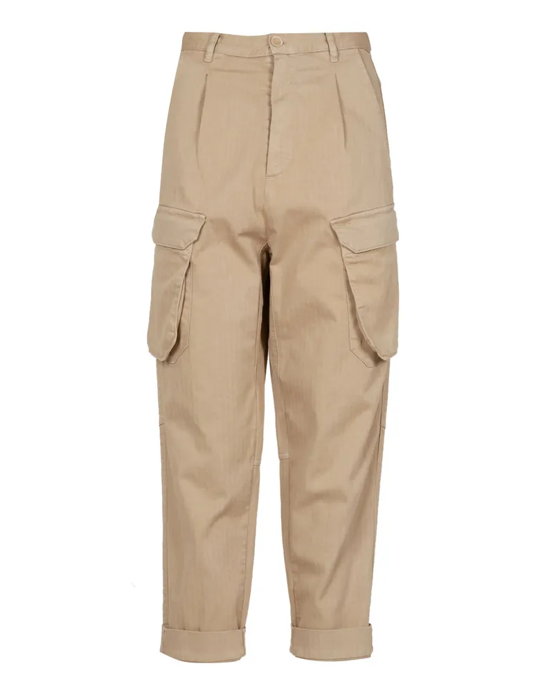 Semicouture Halbbluthose Brown Brown