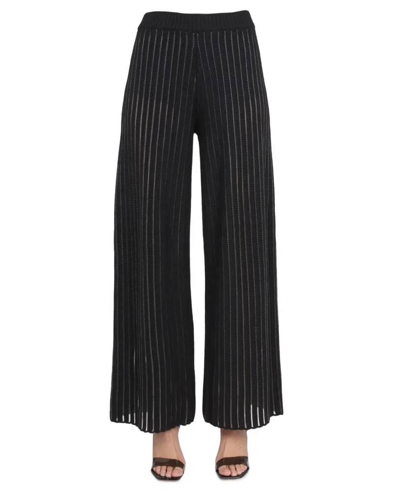 Fabiana Filippi Wide Leg Hosen Black