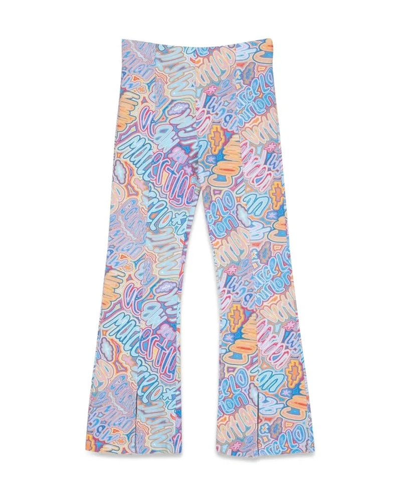Marcelo Burlon | County of Milan Marcelo Burlon County of Mailand Flare Split Manschettenhosen aufgeteilt Multicolour