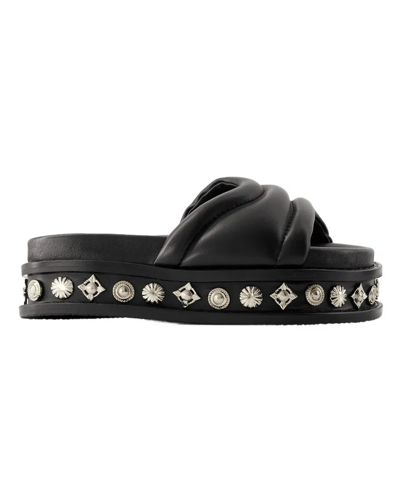 Toga AJ1329 Sandalen  Leder schwarz Black
