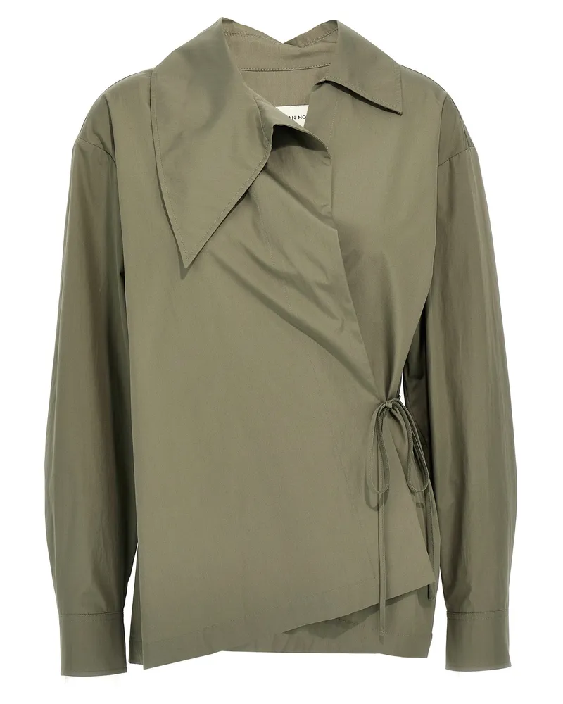 Dries van Noten Dries Van Note 'Cedo' Hemd Green
