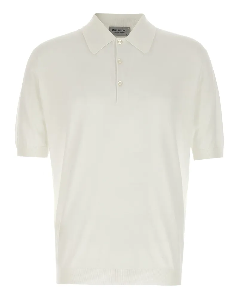 John Smedley Isis' Polo -Shirt White