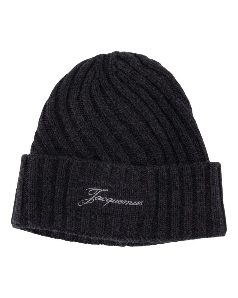 Jacquemus Le Bonnet -Turnier  Cashmere Gray Grau