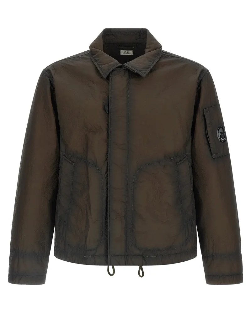C.P. Company C.P. Firmenbi Film Filzjacke Green