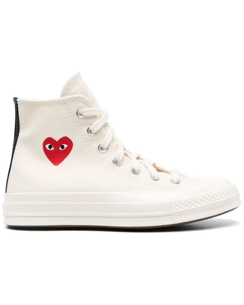 Comme des Garçons Comme des Garcons Chuck Taylor High Top Sneakers Beige