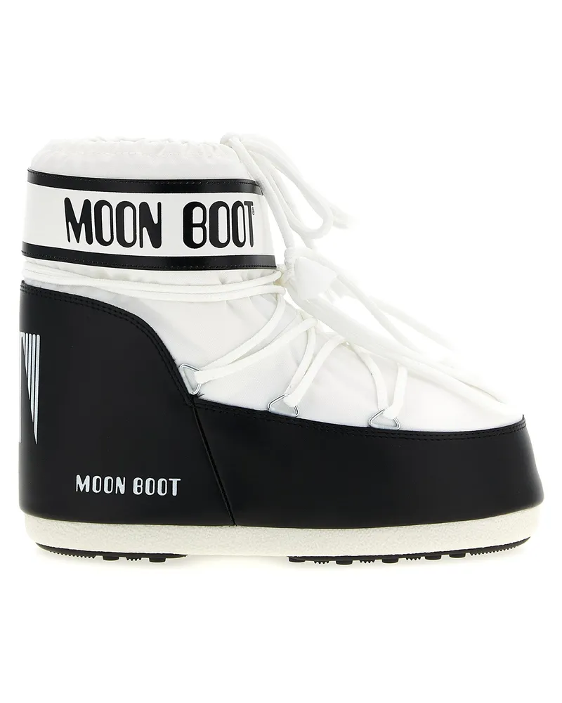 Moon Boot Mondstiefel 'Icon Low' Knöchelstiefel White