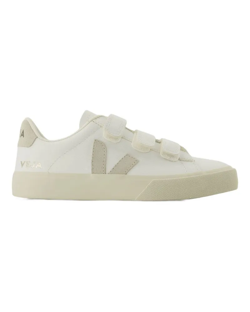 VEJA Recife Logo Sneakers  Weiß/Beige Leder White