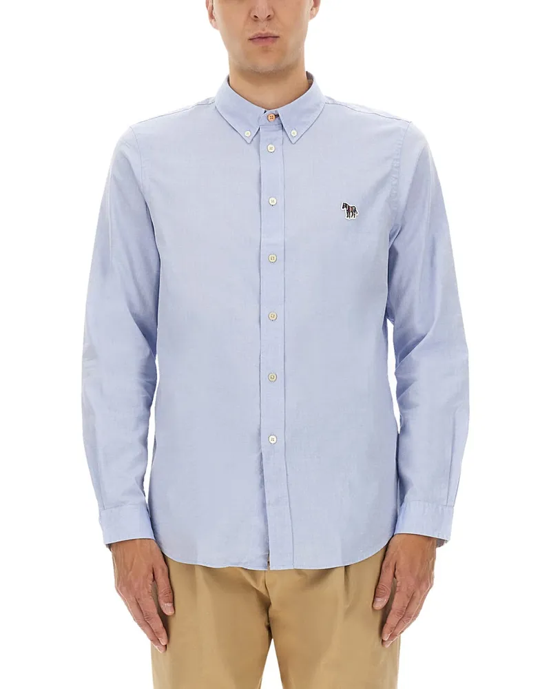 Paul Smith PS von Paul Smith maßgeschneiderte Fit -Hemd Azure