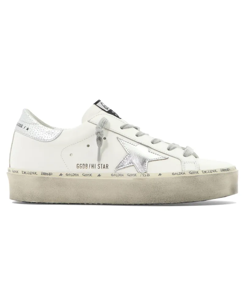 Golden Goose Hi Star“-Sneaker White