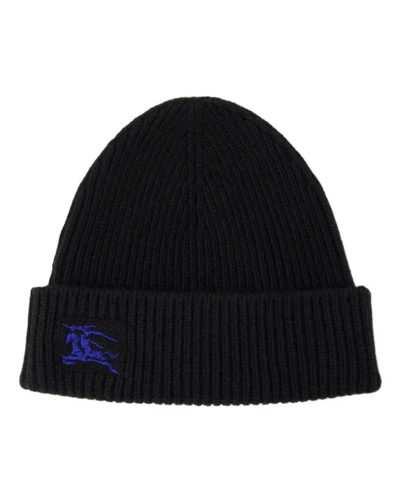 Burberry Ekd Beanie  Cashmere Schwarz Schwarz