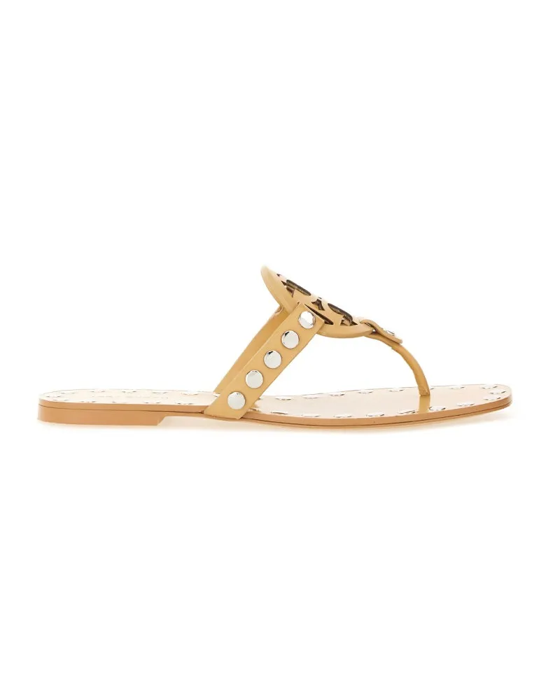 Tory Burch e besetzt "Miller" Sandale Beige