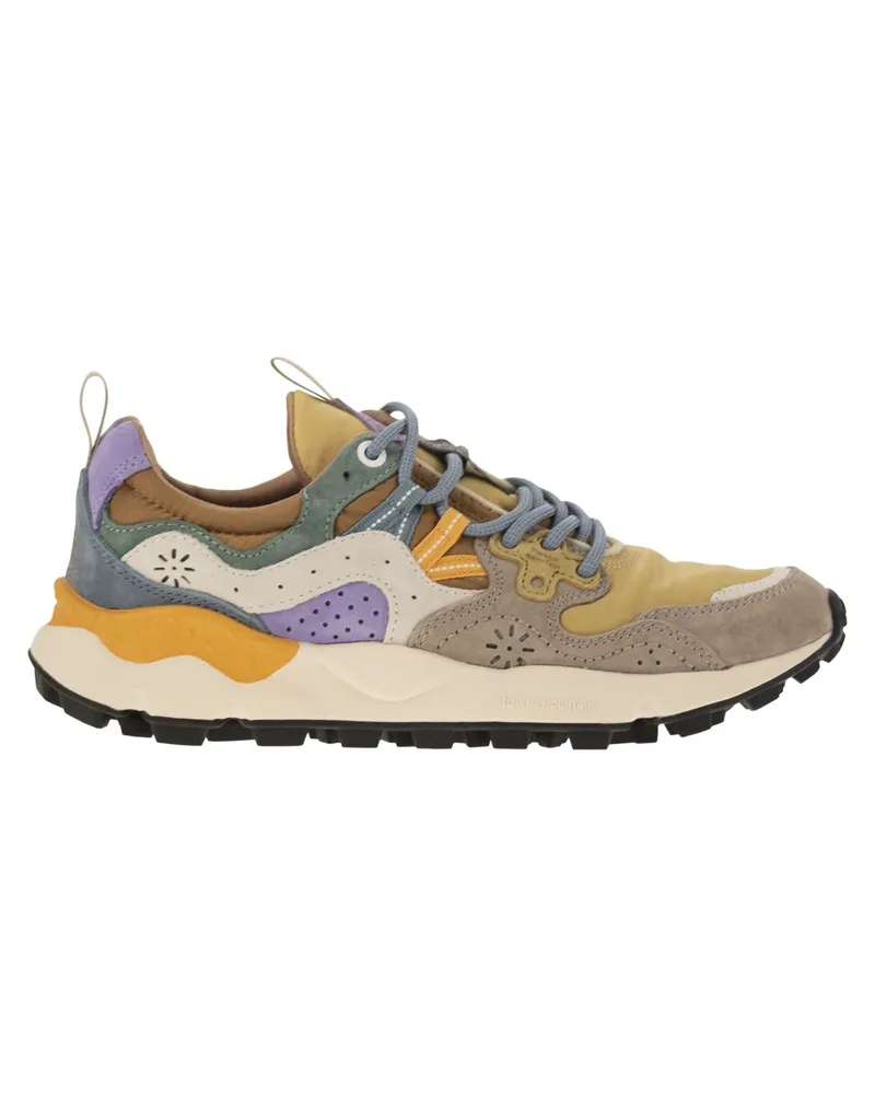 Flower MOUNTAIN Yamano 3 Turnschuhe im Wildleder und technischen Stoff Brown