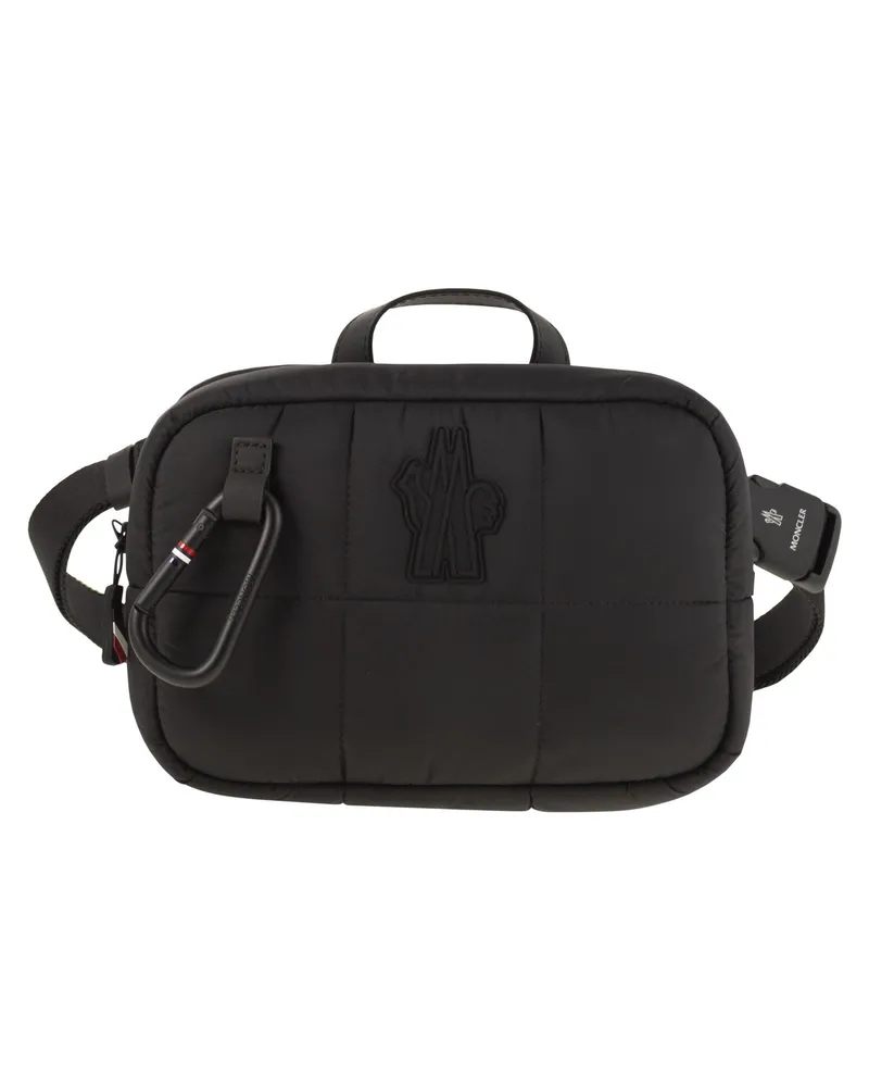 Moncler Stepp-Gürteltasche mit Haken Black