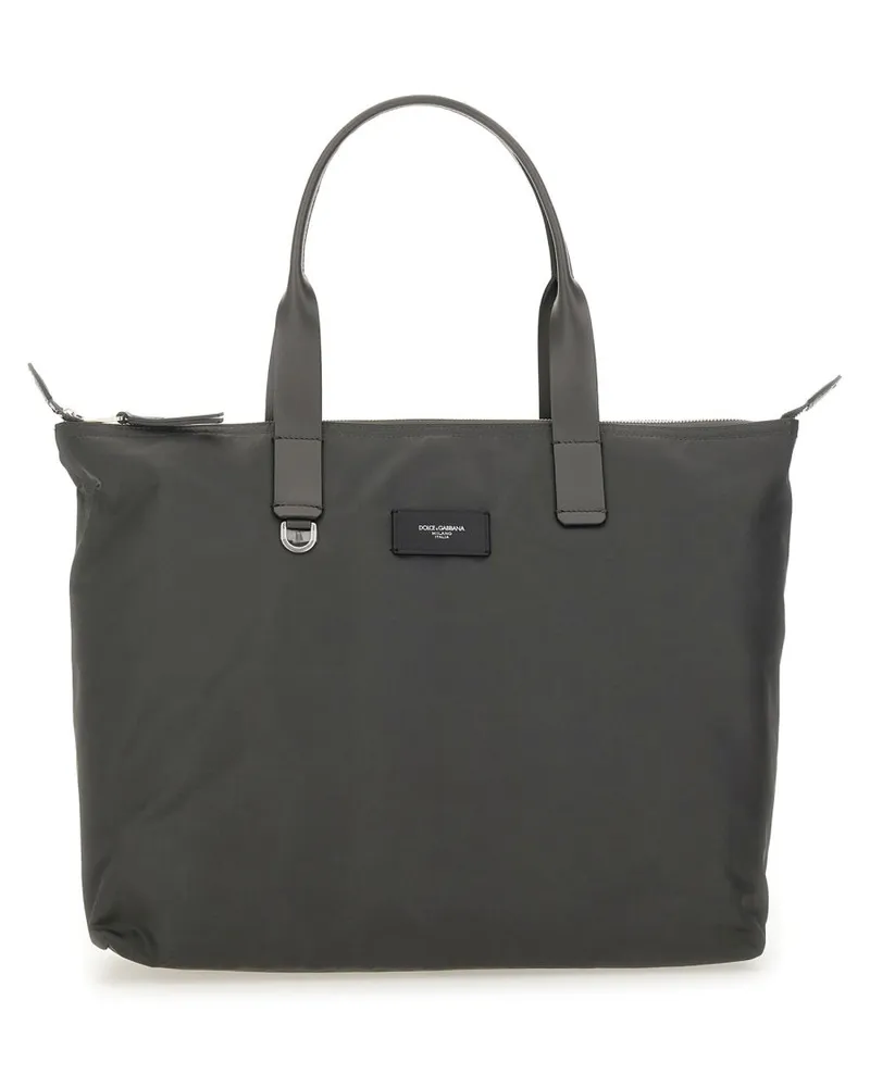 Dolce & Gabbana Einkaufstasche "Adamo Charcoal