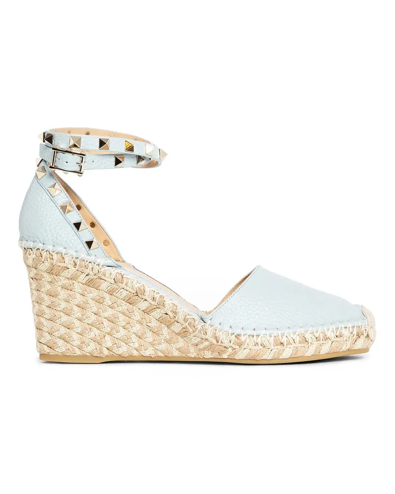 Valentino Garavani Valentino Garavani Rockstud Wedge Sandalen Blue