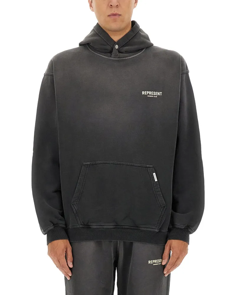 REPRESENT Repräsentieren Sie Hoodie Charcoal