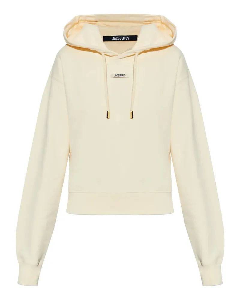 Jacquemus der Gros Grain Hoodie Red
