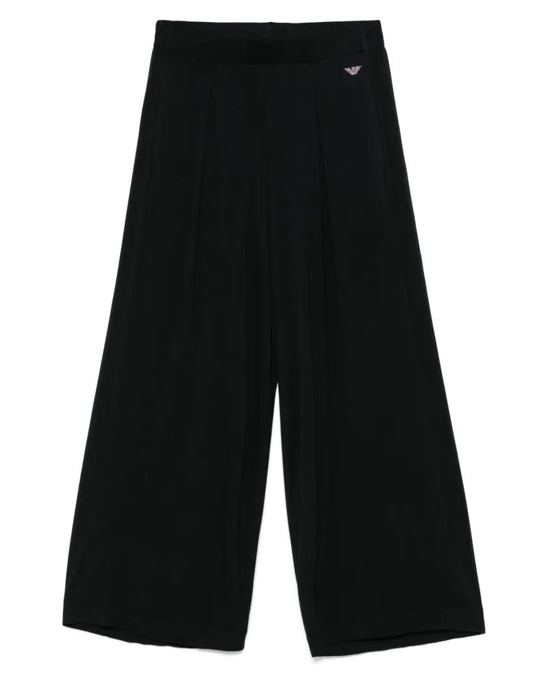 Emporio Armani Logo Pyjama Hosen Black