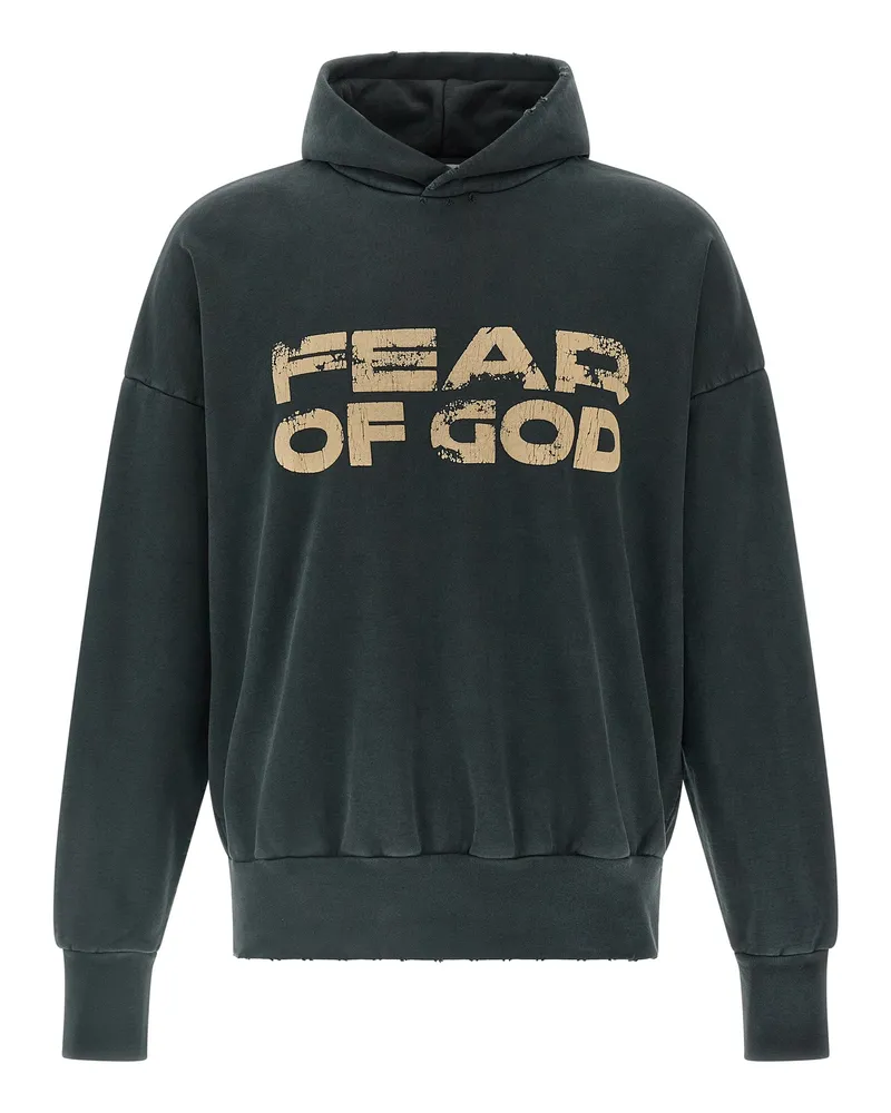 Fear of God Angst vor Gott „“ Kapuzenpullover Black
