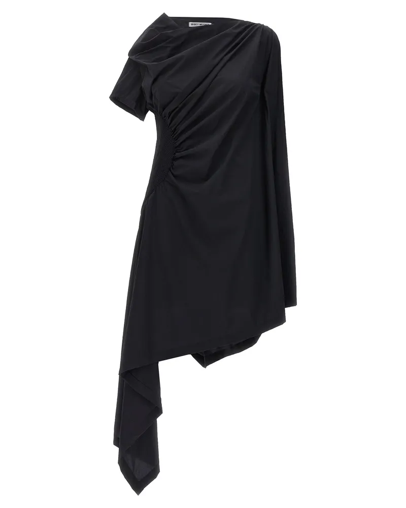 Issey Miyake Eye of the Bean' Kleid Black