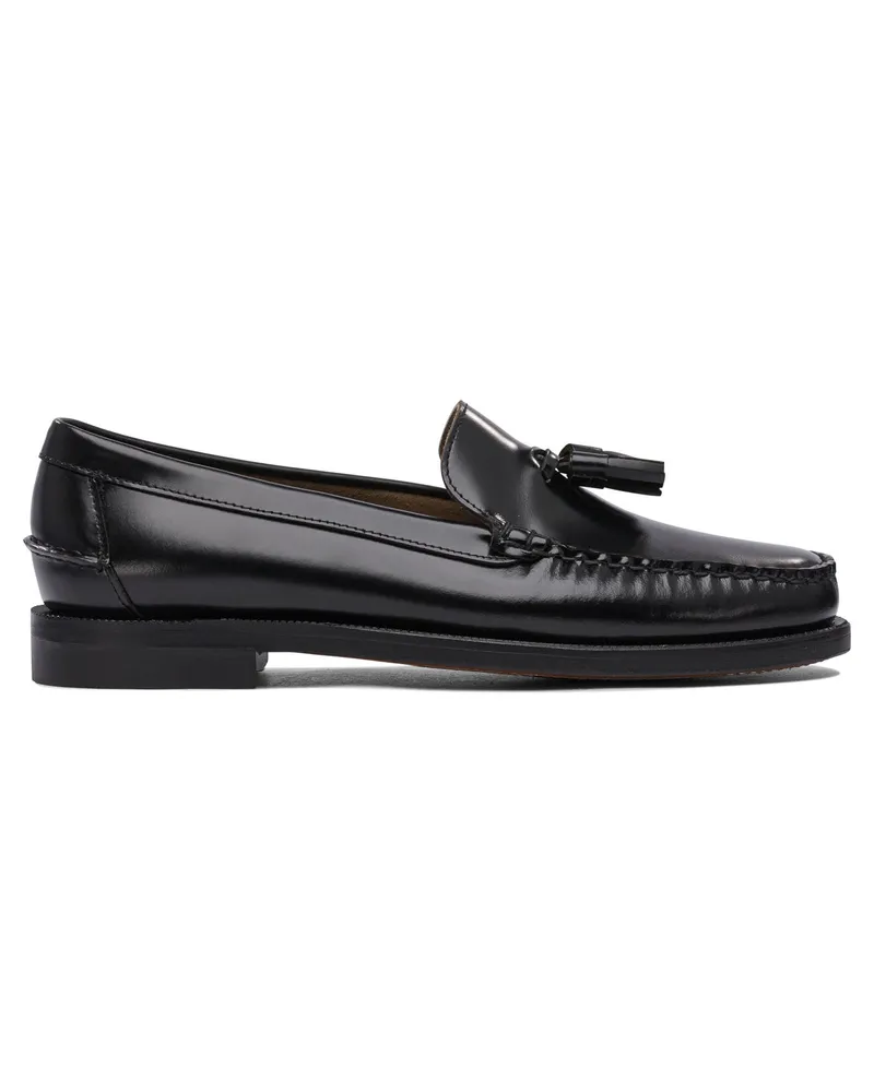 Sebago Ladungen und Hausschuhe Black