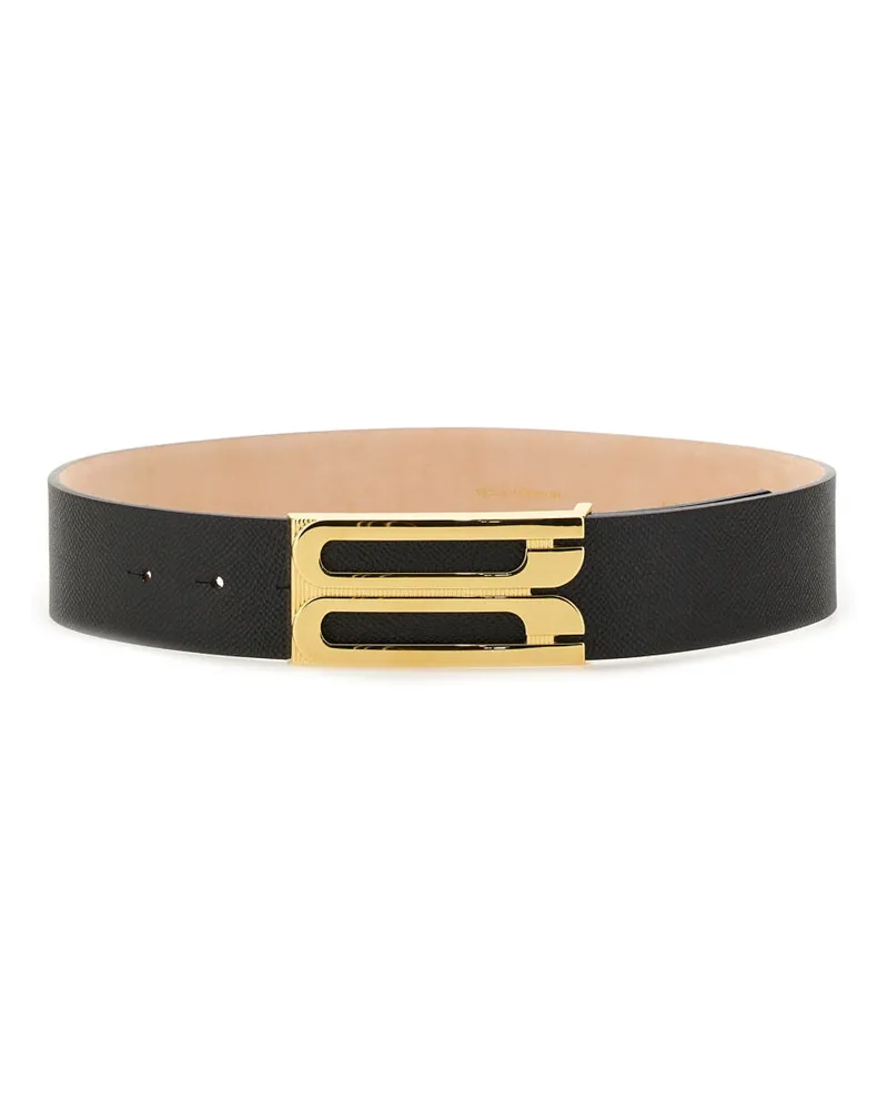 Victoria Beckham Jumbo Frame Belt Black