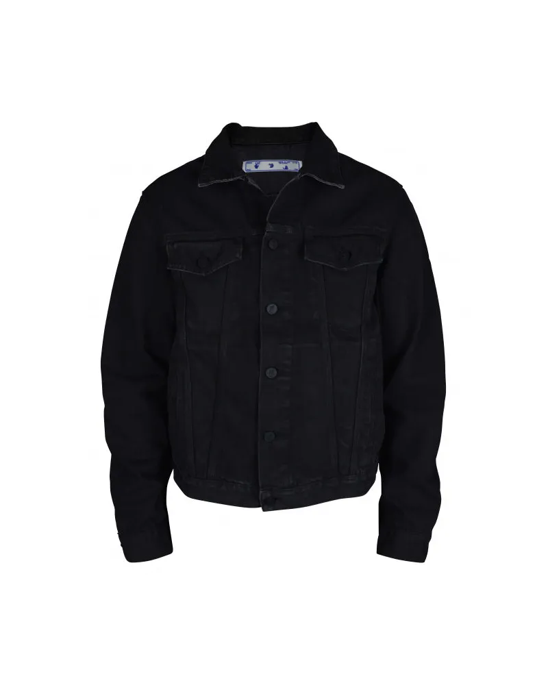 OFF-WHITE Jeansjacke Black