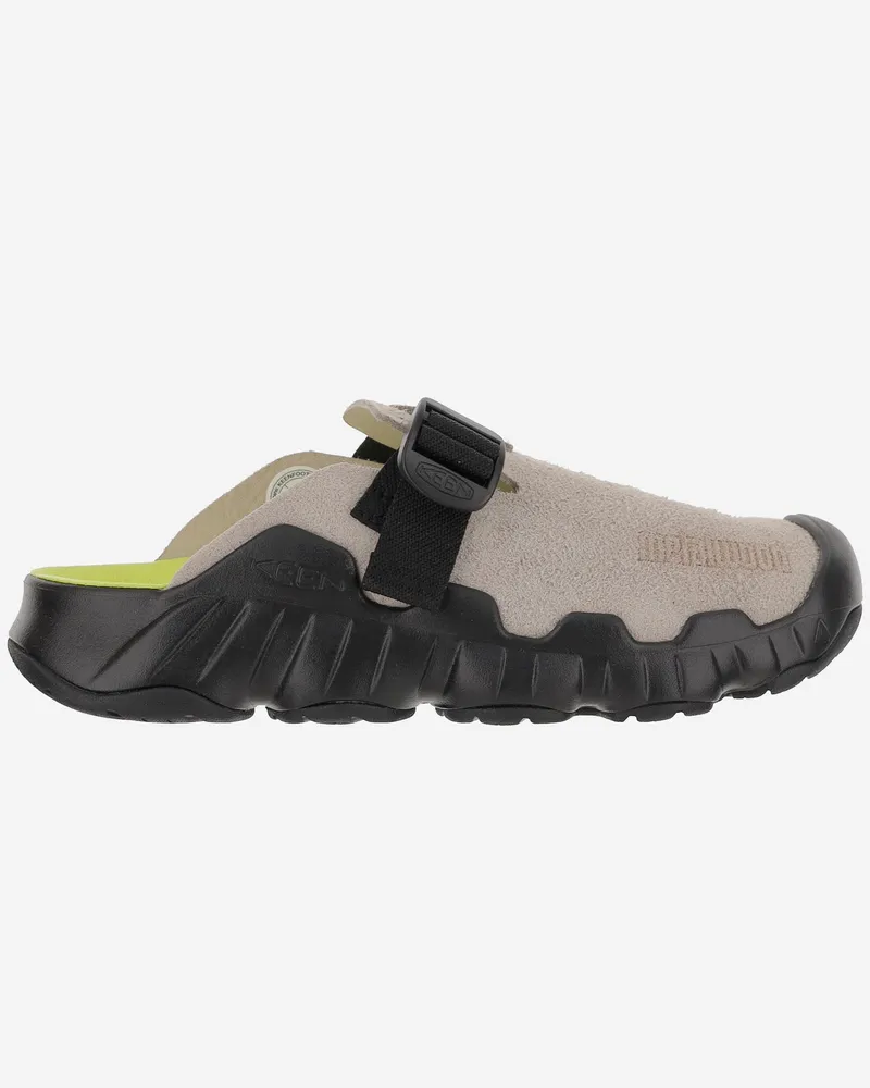 Keen Scharfe Wildleder -Maultiere Grey