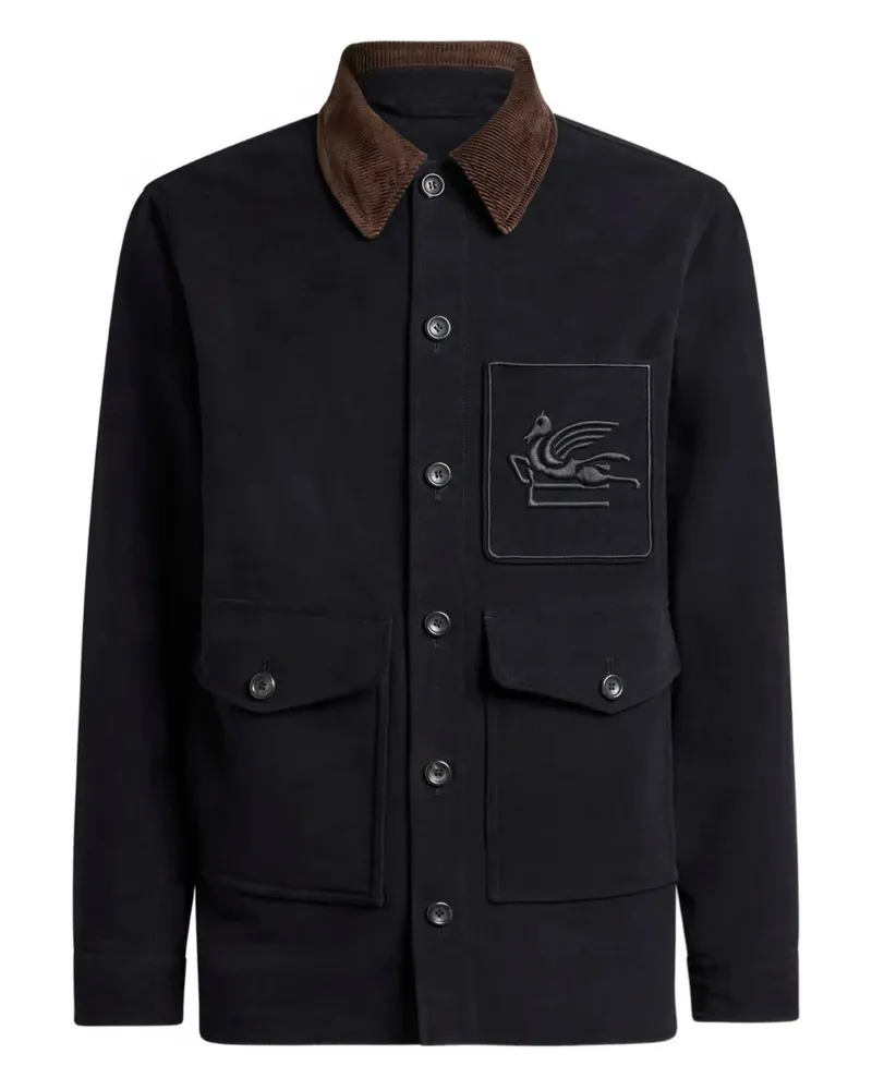 Etro Pegasus-Jacke mit Applikation B0065