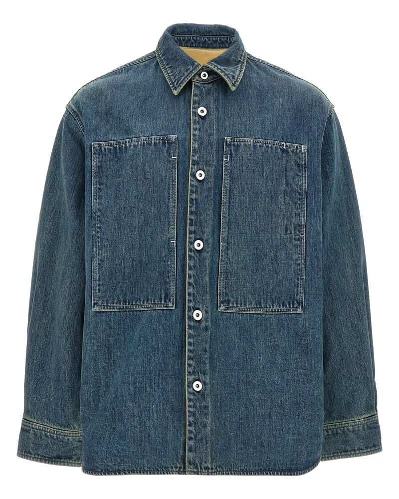Jil Sander Denim Hemd Blue