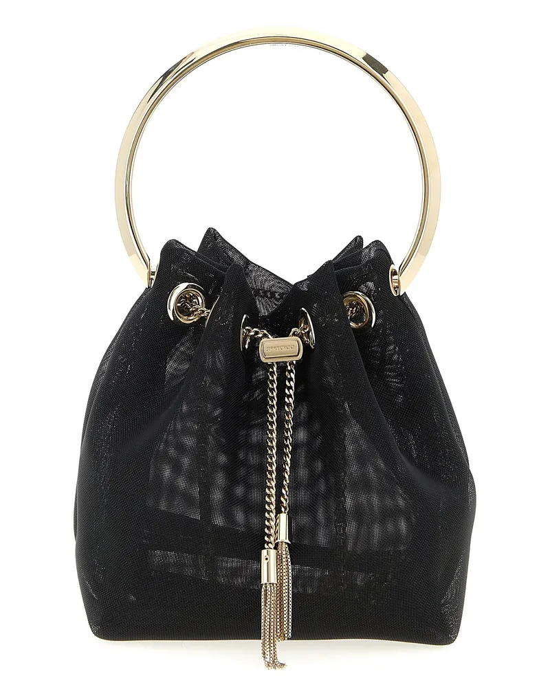 Jimmy Choo Bon Bon' Eimer -Tasche Black