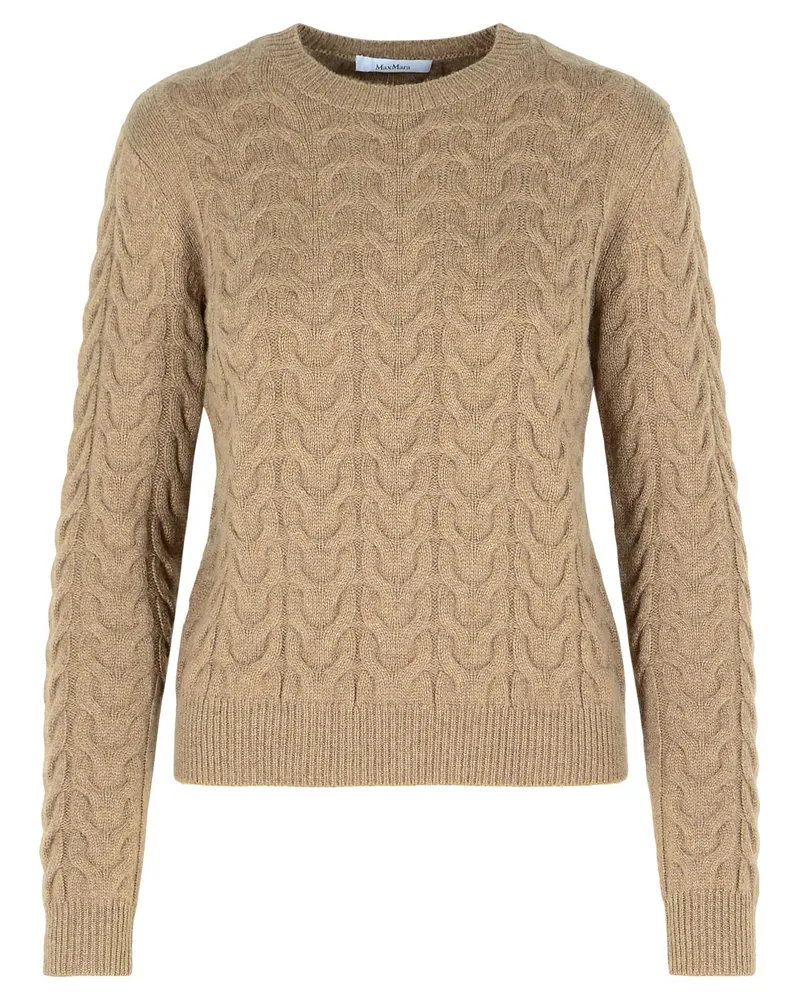 Max Mara Mole Cashmere Pullover Beige