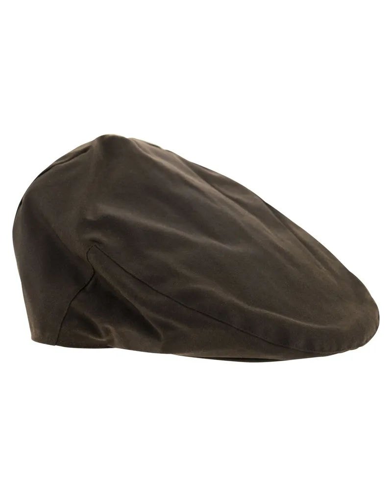 Barbour gewachert Baskenmütze Olive