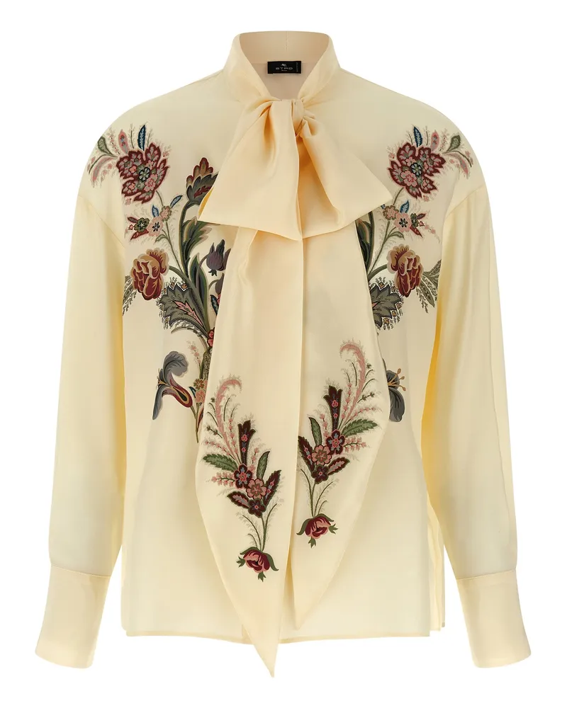 Etro Lavallière Shirt Multicolor