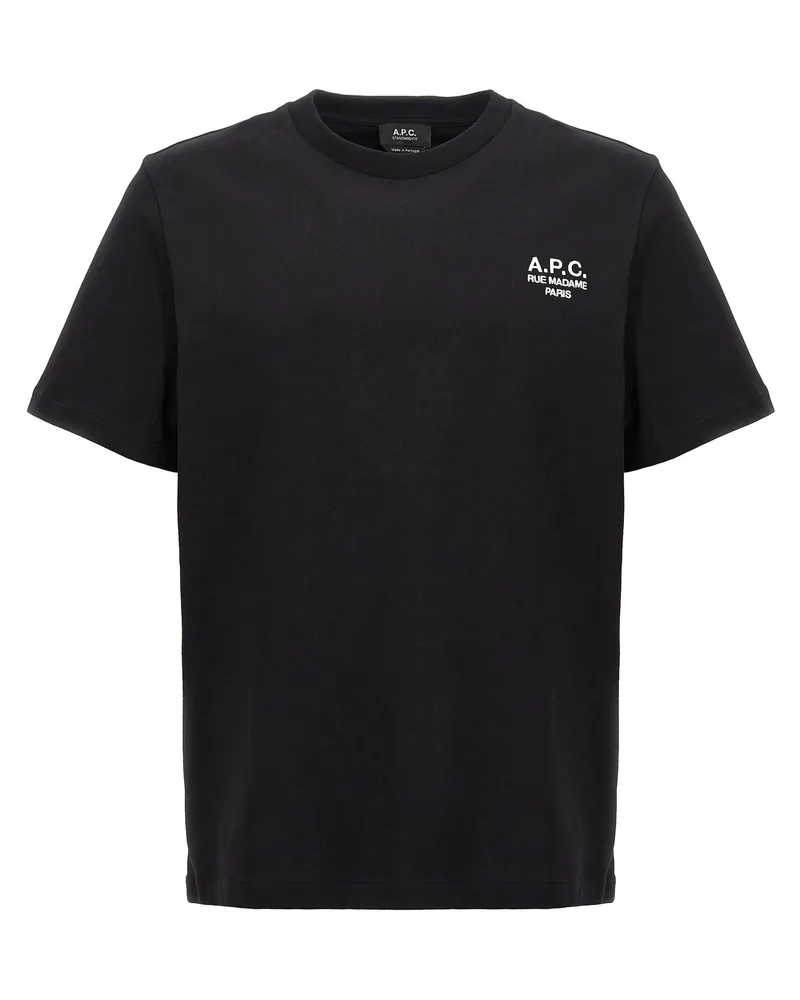 A.P.C. Standard Rue Madame' T -Shirt Black