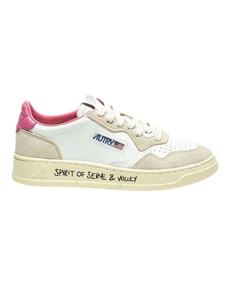 AUTRY Autry Medalist Ledersneaker White