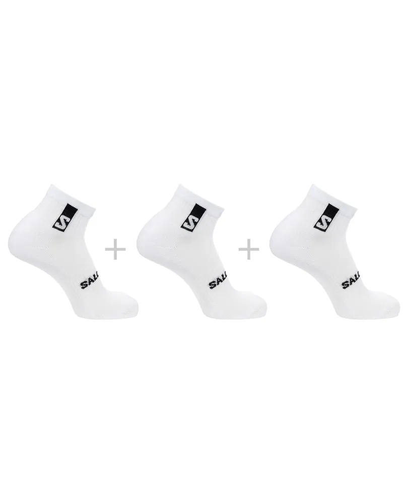 Salomon Everyday Knöchel 3 Pack White
