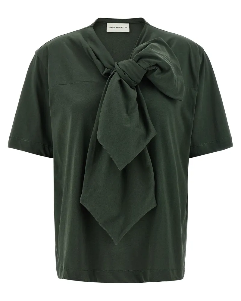 Dries van Noten Trocknen van Note 'HEBITTA' T -Shirt Green