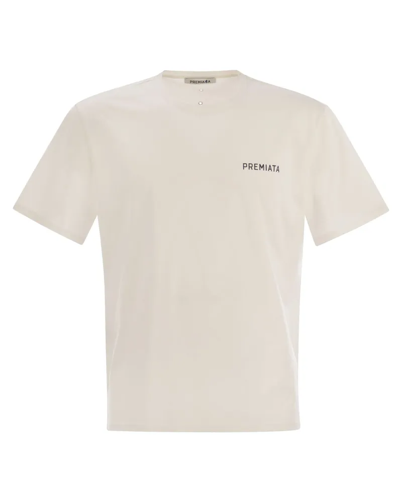 Premiata Cotton Trikot -T -Shirt White